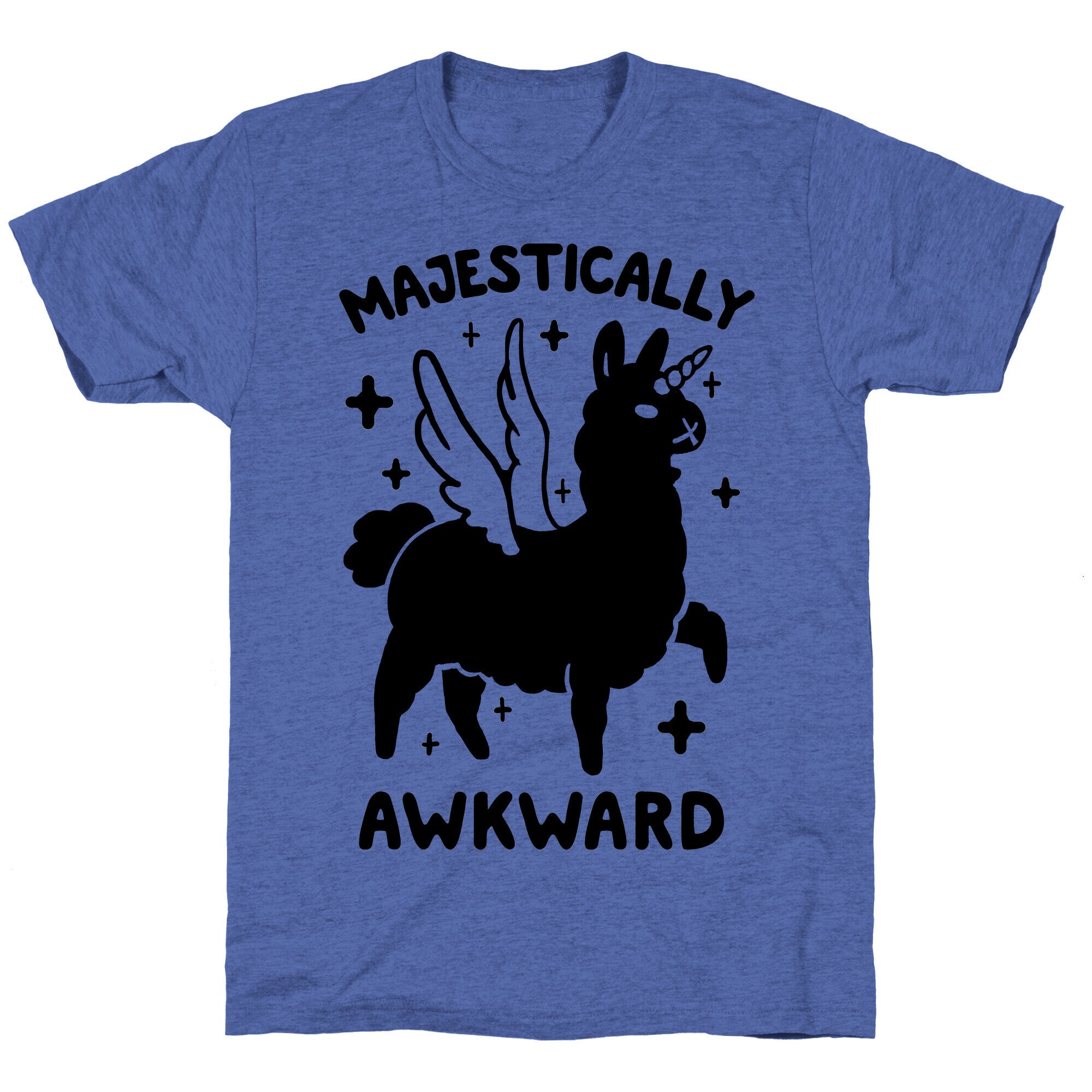 Majestically Awkward Llamicorn Unisex Triblend Tee
